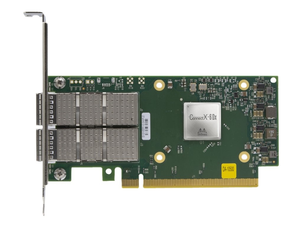 Lenovo Thinksystem Mellanox Connectx-6 Dx - Nettverksadapter - Pcie 4.0 X16 Lav Profil - 100 Gigabit Qsfp56 X 2 - For Thinkagile Mx3330-F Appliance