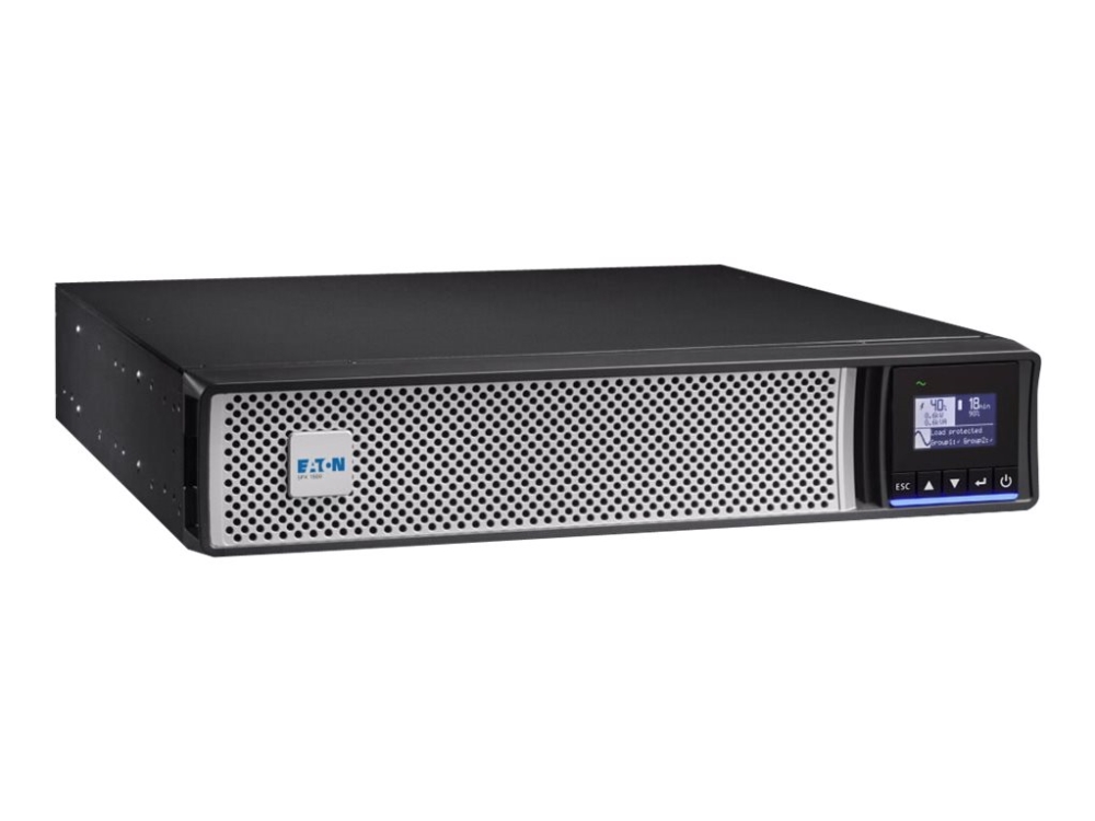 Eaton 5Px G2 - Netpack - Ups (Rackmonterbar/Ekstern) - 1500 Watt - 1500 Va - Rs-232, Usb, Ethernet 10/100/1000 - Utgangskontakter: 8 - 2U