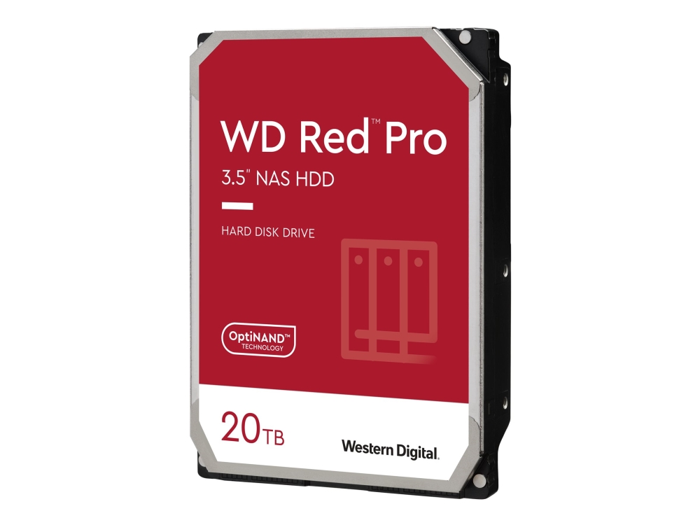 Wd Red Pro Wd201kfgx - Harddisk - 20 Tb - Intern - 3.5" - Sata 6Gb/S - 7200 Rpm - Buffer: 512 Mb