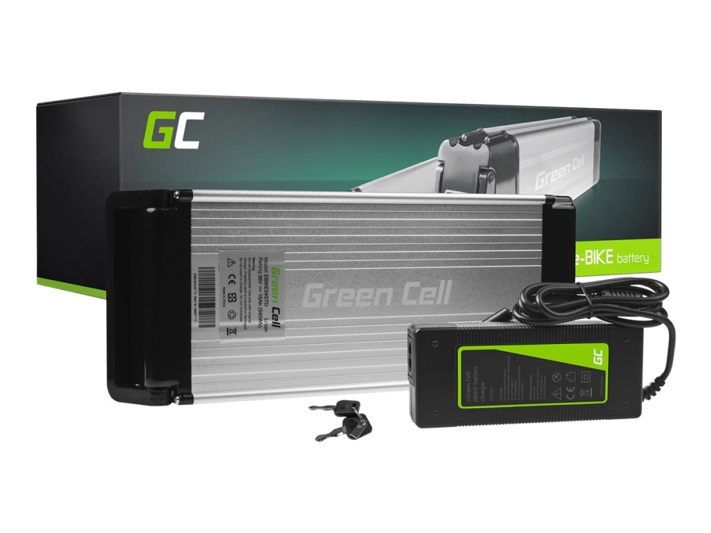 Green Cell - Batteri + Ac-Strømadapter - Li-Ion - 15 Ah