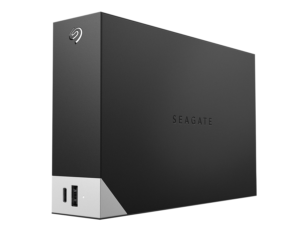 Seagate One Touch With Hub Stlc18000402 - Harddisk - 18 Tb - Ekstern (Stasjonær) - Usb 3.0 - Svart - Med Seagate Rescue Data Recovery