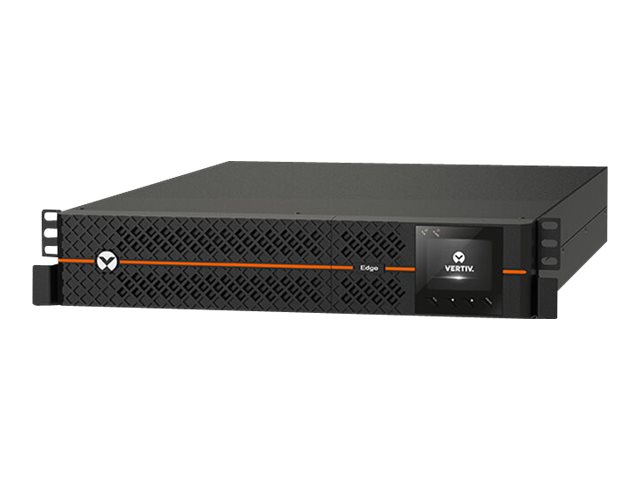 Vertiv Edge - Ups (Rackmonterbar/Ekstern) - Ac 230 V - 2700 Watt - 3000 Va - 9 Ah - Usb - Utgangskontakter: 7 - 2U