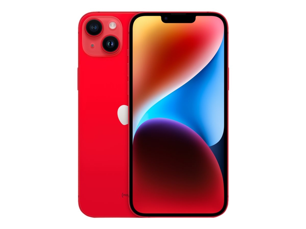 Apple Iphone 14 Plus - (Product) Red - 5G Smartphone - Dobbelt-Sim / Internminne 128 Gb - Oled-Display - 6.7" - 2778 X 1284 Piksler - 2X Bakkameraer