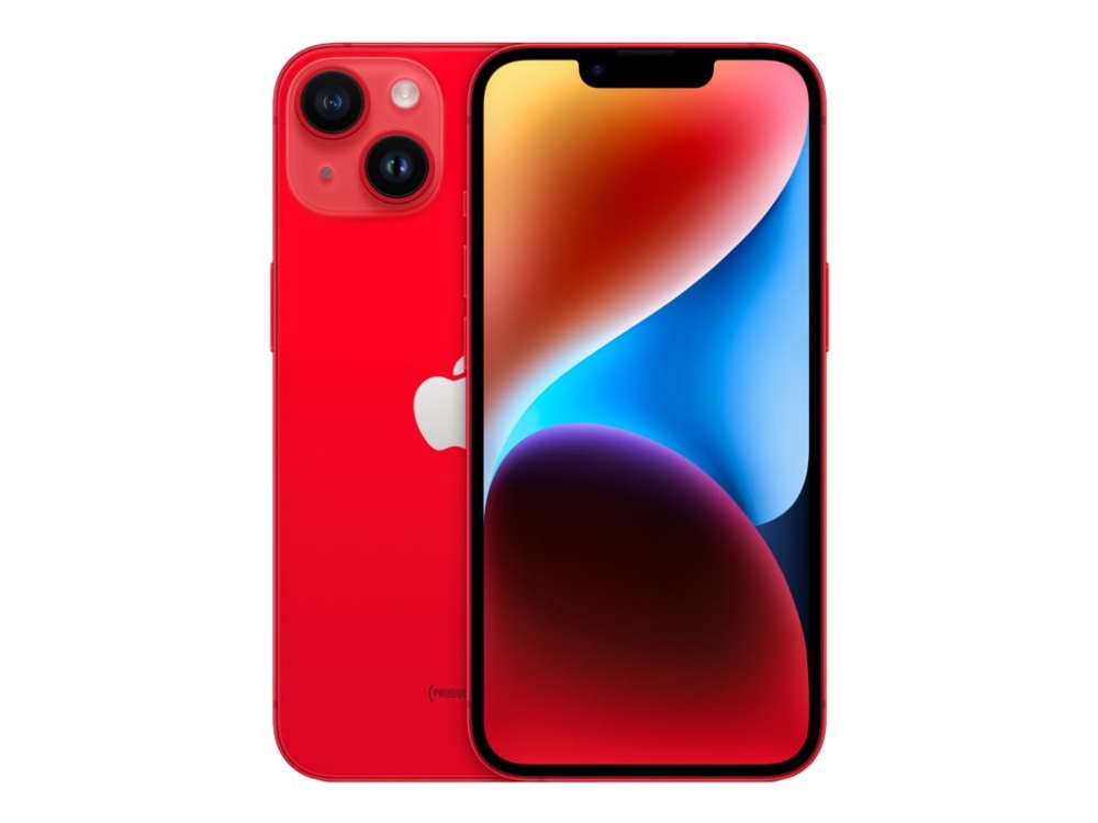 Apple Iphone 14 - (Product) Red - 5G Smartphone - Dobbelt-Sim / Internminne 512 Gb - Oled-Display - 6.1" - 2532 X 1170 Piksler - 2X Bakkameraer 12 Mp