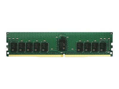 Synology - Ddr4 - Modul - 16 Gb - Dimm 288-Pin - Registrert - Ecc - For Synology Sa3400, Sa3600  Flashstation Fs3400, Fs3600, Fs6400
