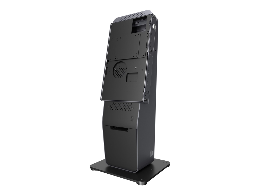 Elo Wallaby Pro Self-Service Countertop Stand - Stativ - For Salgspunktterminal - Svart/Sølv - Skjermstørrelse: 22"-27" - Plassering På Gulv
