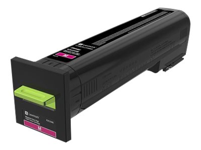 Lexmark - Ekstra Høy Ytelse - Magenta - Original - Tonerpatron Lccp, Lrp, Lexmark Corporate - For Lexmark Cx825de, Cx825dte, Cx825dtfe, Cx860de, Cx86