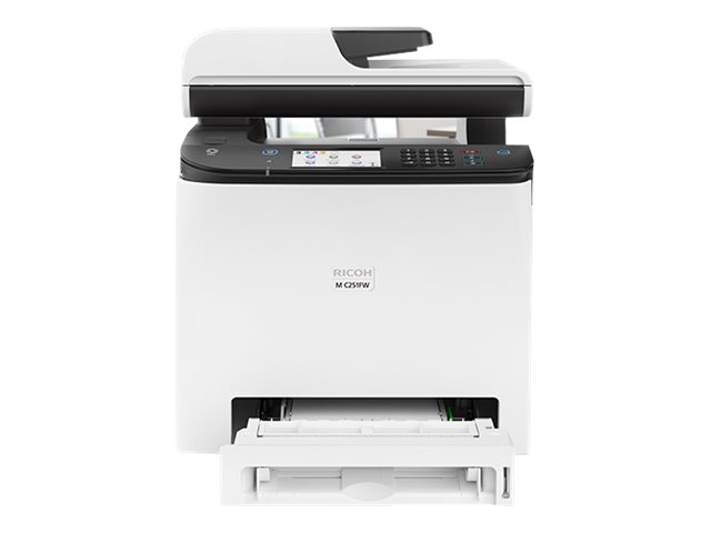 Ricoh M C251fw - Multifunksjonsskriver - Farge - Laser - B4 (250 X 353 Mm) (Original) - B4 (250 X 353 Mm) (Medie) - Opp Til 25 Spm (Kopiering) - Opp