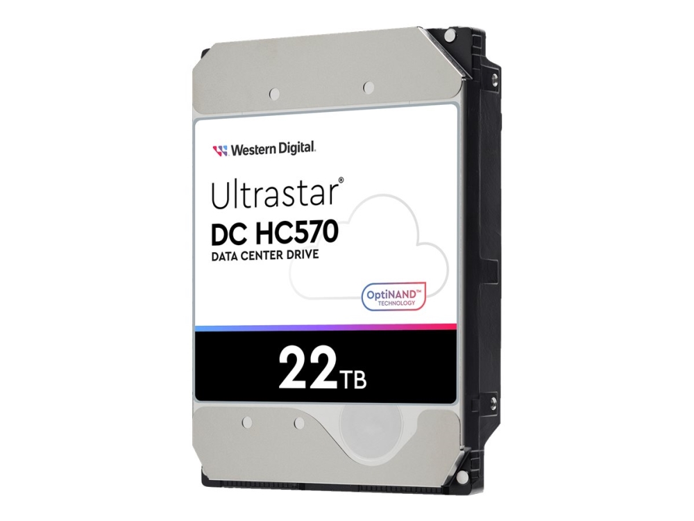 Wd Ultrastar Dc Hc570 - Harddisk - 22 Tb - Intern - 3,5" - Sata 6 Gb/S - 7200 Rpm - Buffer: 512 Mb