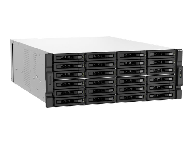 Qnap Ts-H3087xu-Rp - Nas-Server - 30 Brønner - Kan Monteres I Rack - Sata 6Gb/S - Raid Raid 0, 1, 5, 6, 10, 50, 60, Jbod - Ram 64 Gb - 2.5 Gigabit Et