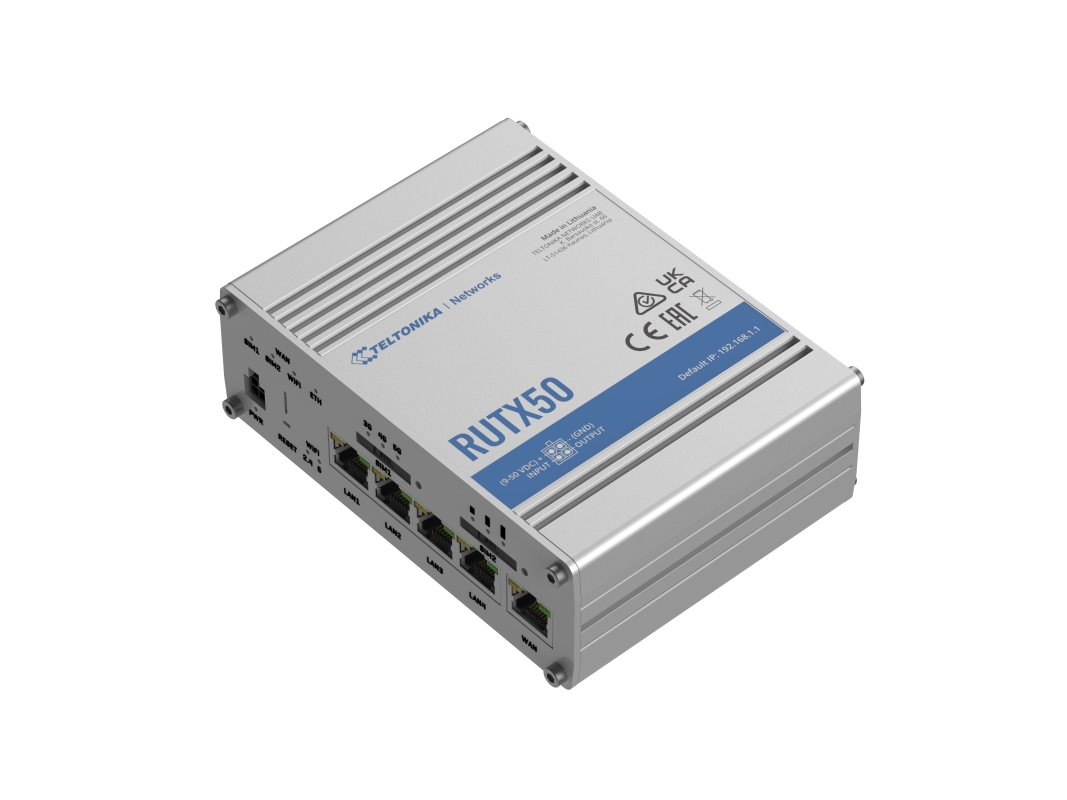 Teltonika Rutx50 - Trådløs Ruter - 5G