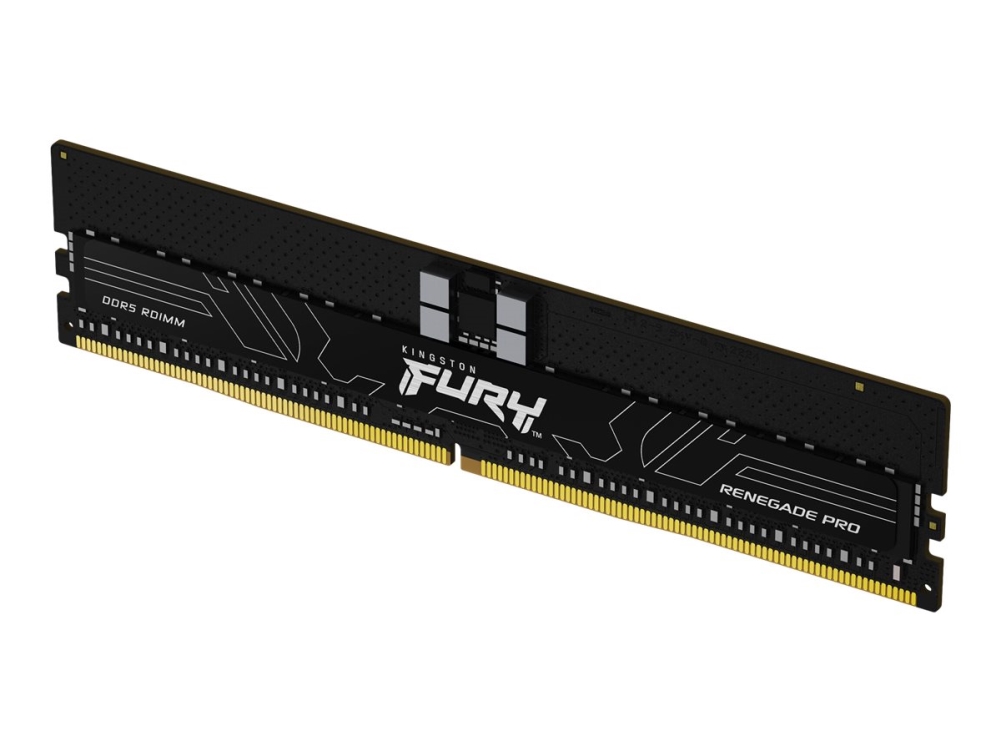 Kingston Fury Renegade Pro - Ddr5 - Sett - 64 Gb: 4 X 16 Gb - Dimm 288-Pin - 5600 Mhz / Pc5-44800 - Cl36 - 1.25 V - Registrert - On-Die Ecc - Svart