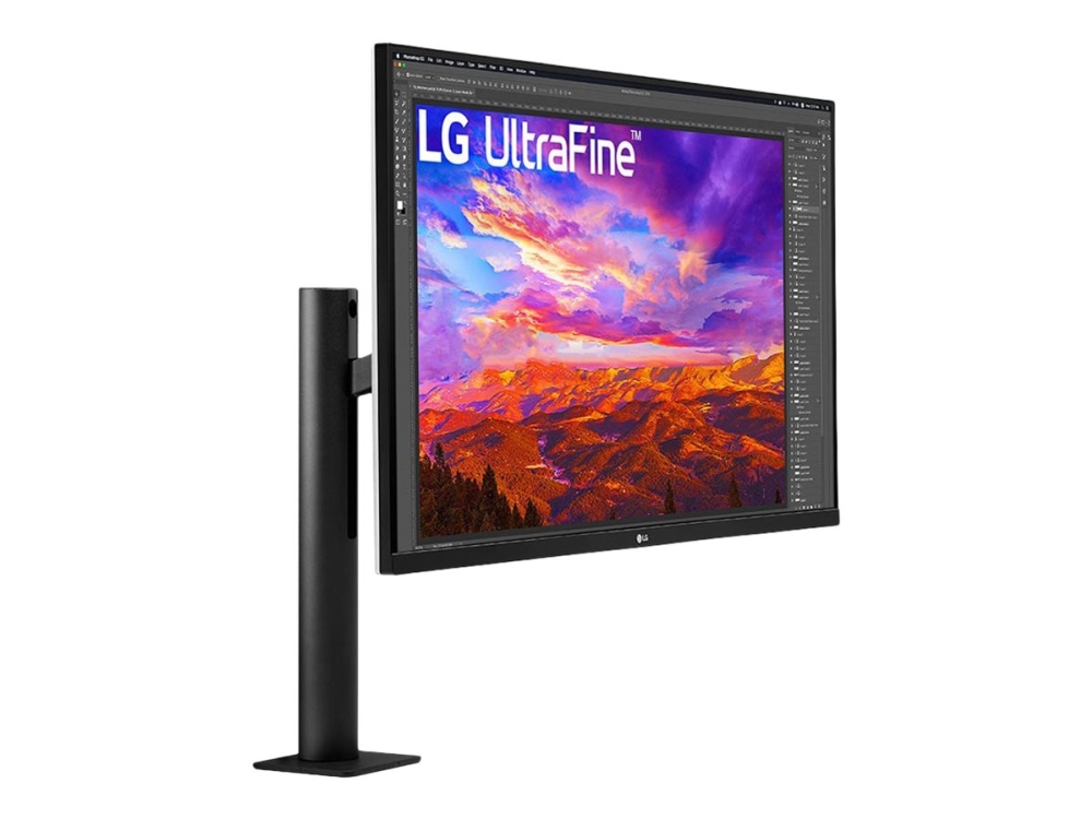 Lg Ultrafine Ergo 32Un880p-B - Un880p Series - Led-Skjerm - 32" - 3840 X 2160 4K @ 60 Hz - Ips - 350 Cd/M² - Hdr10 - 5 Ms - 2Xhdmi, Displayport, Usb-