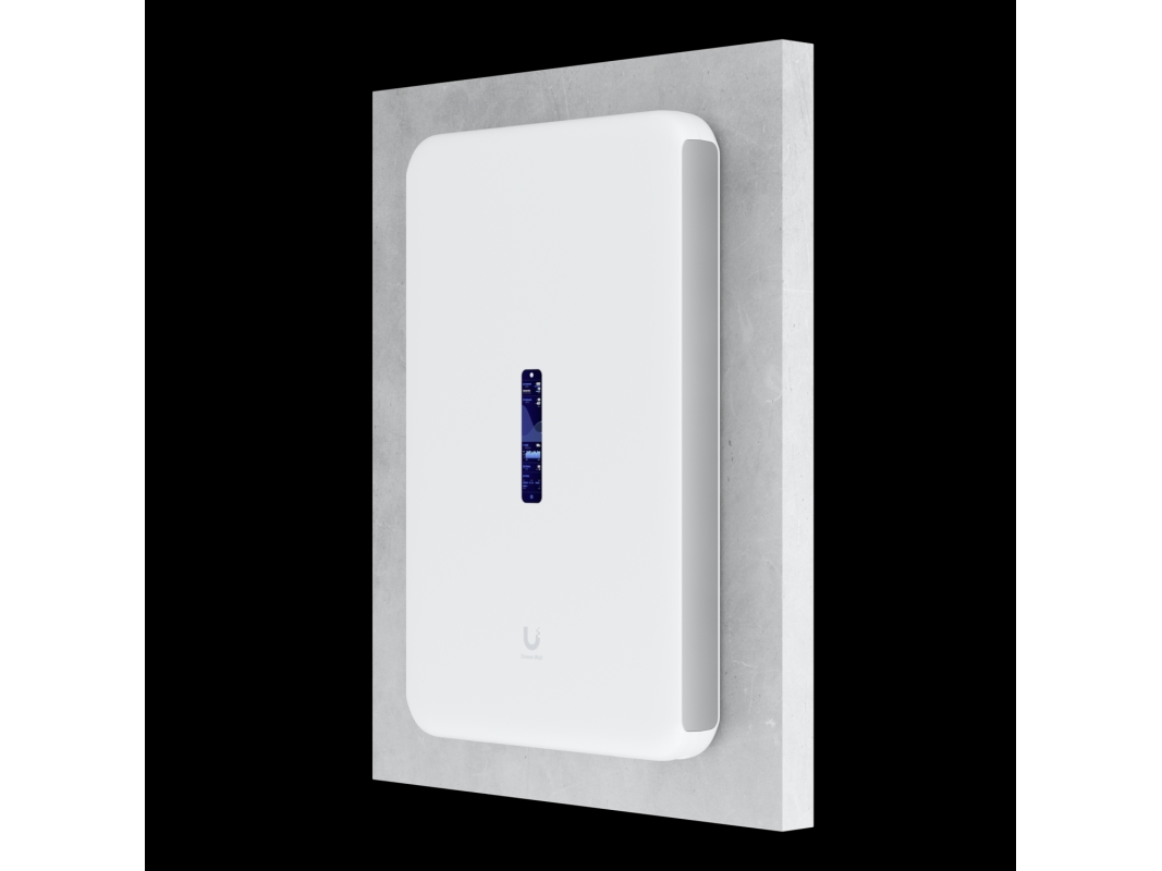 Ubiquiti Dream Wall, Hvit, Metall, Veggmontering, Kraft Indikator, Ja, Ce, Fcc, Ic, Innvendig Lys
