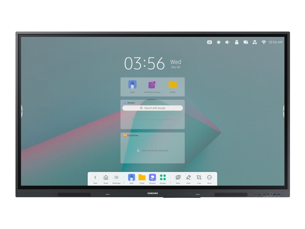 Samsung Interactive Display Wa65c - 65" Diagonalklasse Wac Series Led-Bakgrunnsbelyst Lcd-Skjerm - Utdanning / Næringsliv - Med Pekeskjerm (Multiberø