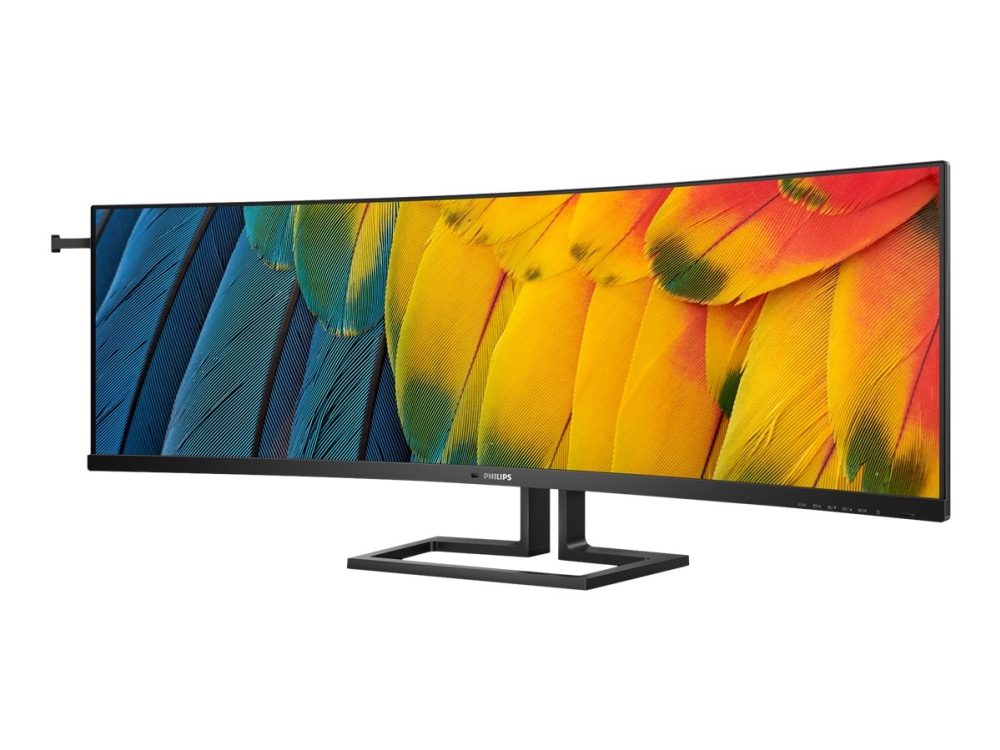 Philips 45B1u6900c - Led-Skjerm - Kurvet - 45" (44.5" Synlig) - 5120 X 1440 Dual Quad Hd @ 75 Hz - Va - 450 Cd/M² - 3000:1 - Displayhdr 400 - 4 Ms -