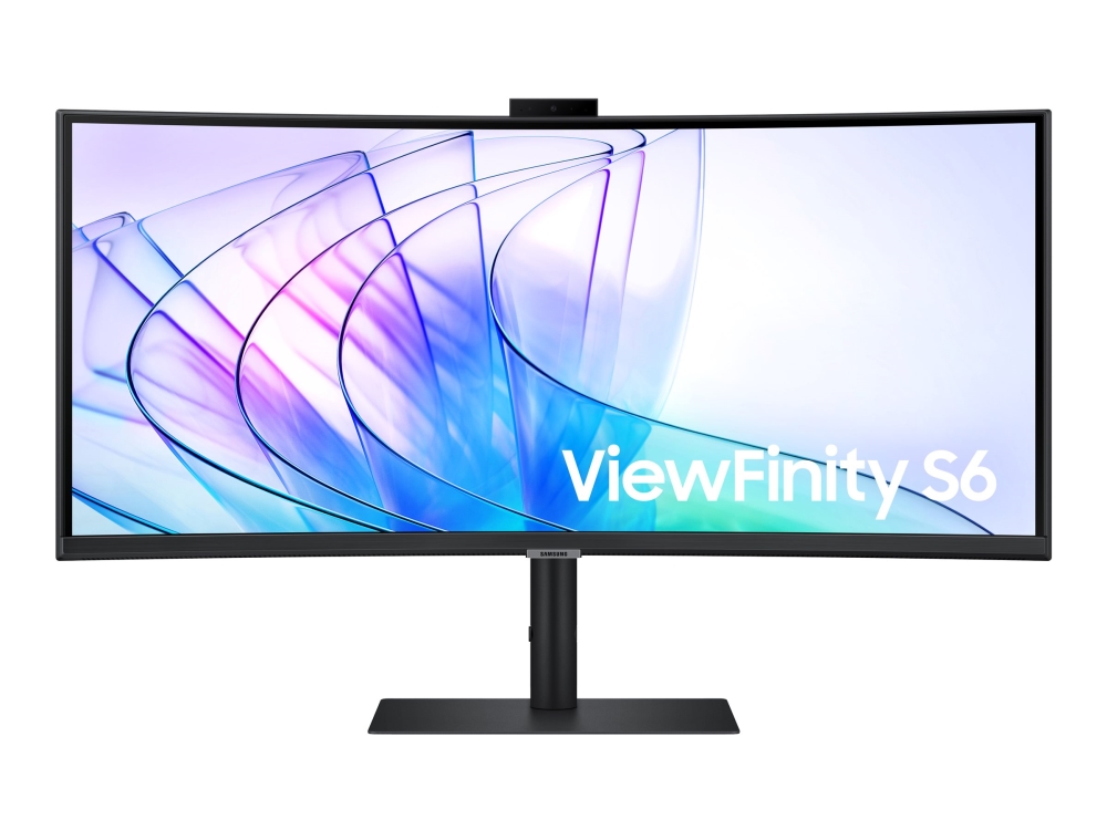 Samsung Viewfinity S6 S34c652vau - S65vc Series - Led-Skjerm - Kurvet - 34" - 3440 X 1440 Uwqhd @ 100 Hz - Va - 350 Cd/M² - 3000:1 - Hdr10 - 5 Ms - H