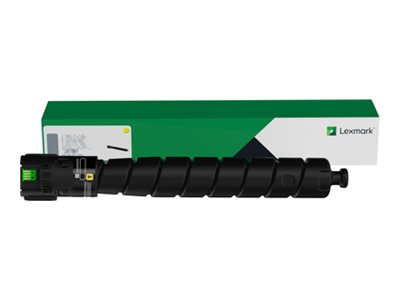 Lexmark - Gul - Original - Tonerpatron Lccp, Lrp - For Lexmark Cs943de