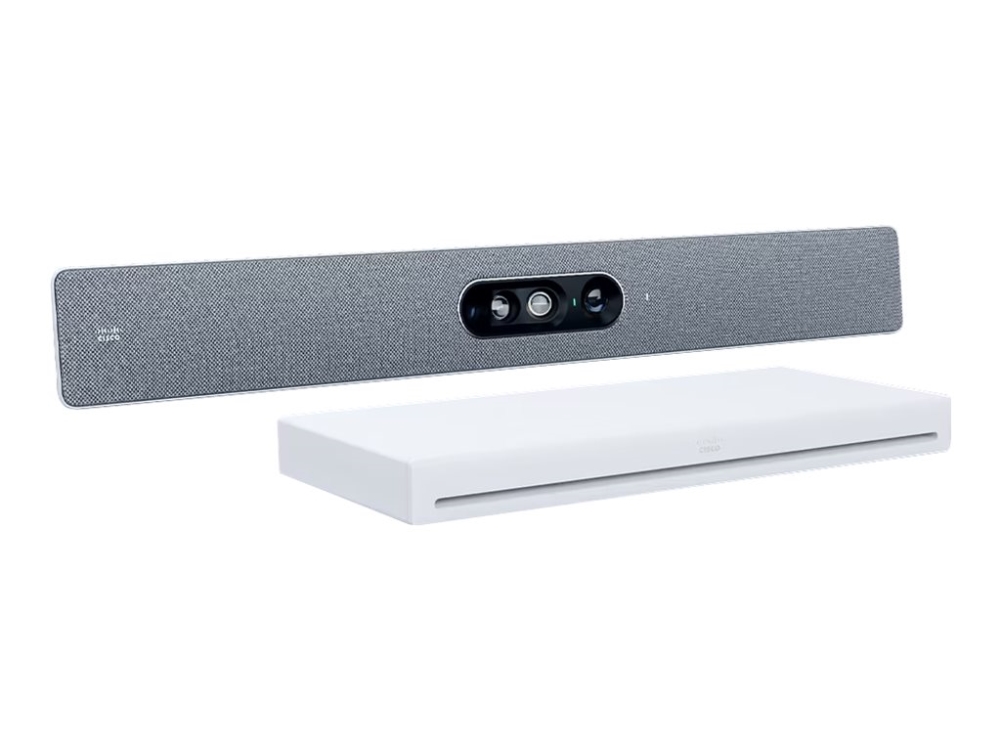 Cisco Webex Room Kit Eq - Videokonferansesett (Cisco Webex Codec Eq, Cisco Webex Quad Camera) - Certified For Microsoft Teams Rooms - Første Lys