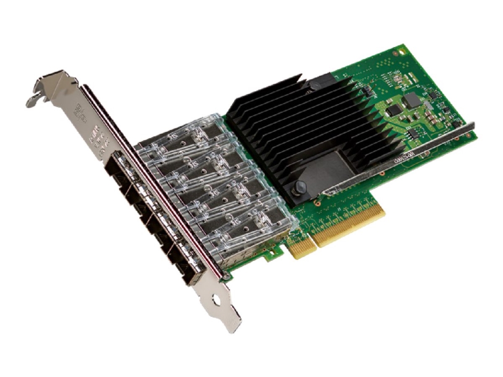 Intel Ethernet Converged Network Adapter X710-Da4 - Nettverksadapter - Pcie 3.0 X8 - 10 Gigabit Sfp+ X 4
