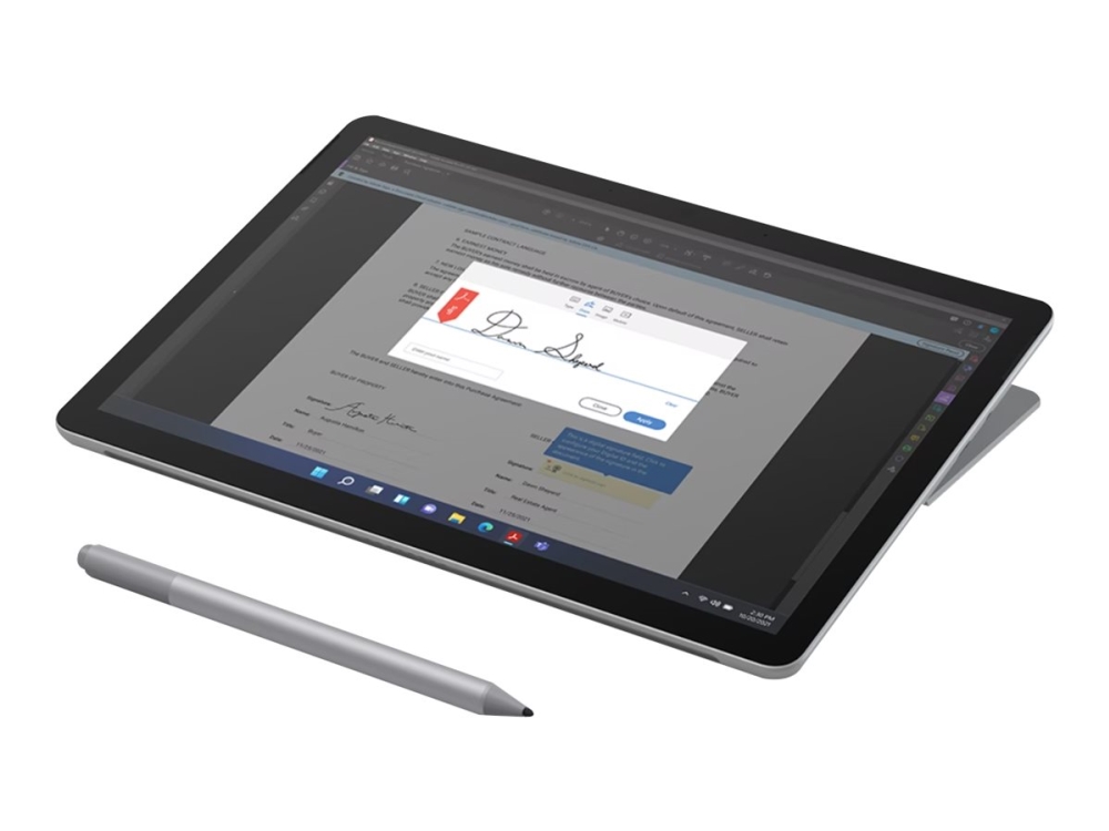 Microsoft Surface Go 4 For Business - Nettbrett - Intel N-Series - N200 / Inntil 3.7 Ghz - Win 11 Pro - Uhd Graphics - 8 Gb Ram - 128 Gb Ssd - 10.5"