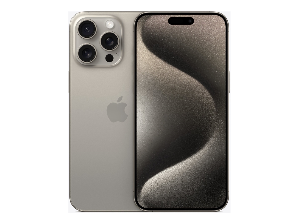 Apple Iphone 15 Pro Max - 5G Smartphone - Dobbelt-Sim / Internminne 512 Gb - Oled-Display - 6.7" - 2796 X 1290 Pixels (120 Hz) - 3X Bakkamera 48 Mp,
