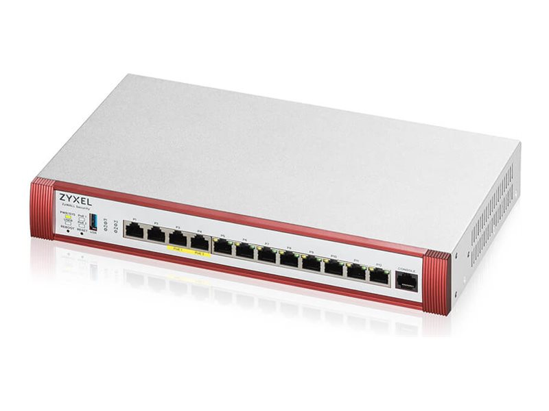 Zyxel Zywall Usg Flex 500H - Brannvegg - Med 1-Års Security Bundle - 1Gbe, 2.5Gbe - Skystyring