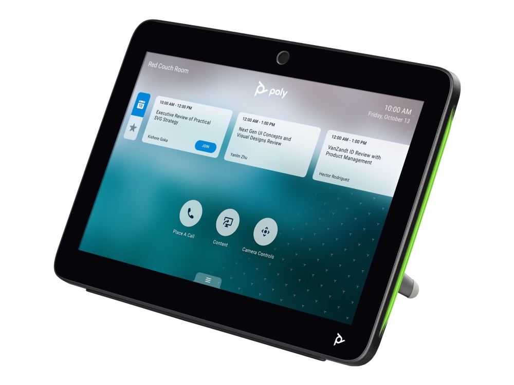 Poly Tc10 - Uten Strømledning - Berøringskontroller - Certified For Zoom Rooms - Svart