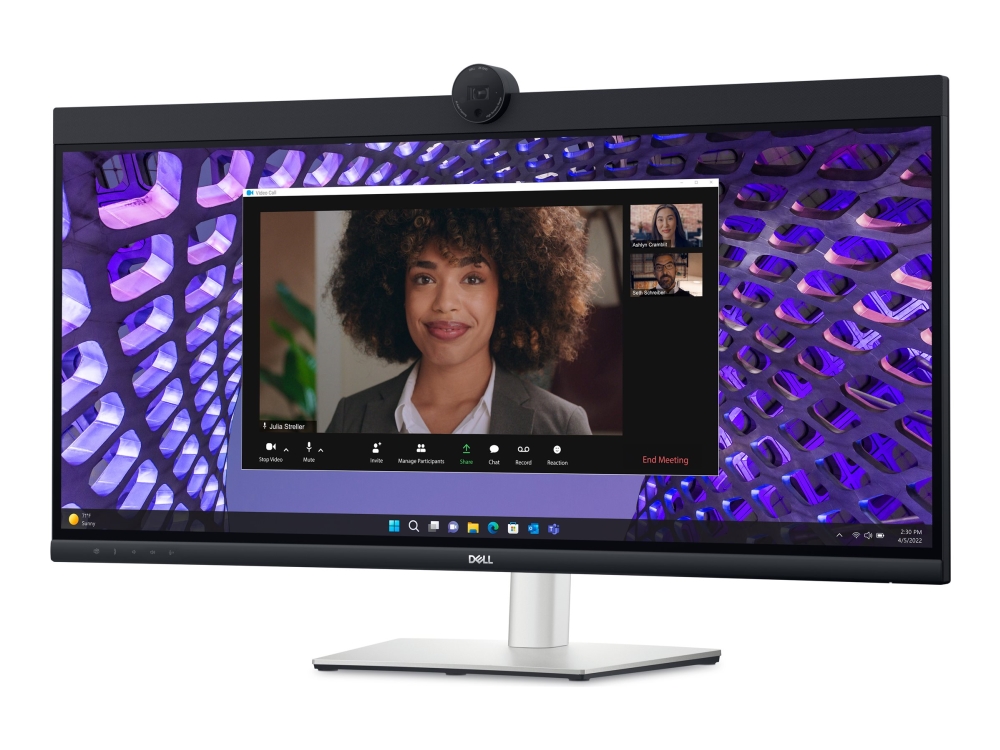 Dell P3424web - Led-Skjerm - Kurvet - 34" (34.14" Synlig) - 3440 X 1440 Uwqhd @ 60 Hz - Ips - 300 Cd/M² - 1000:1 - 5 Ms - Hdmi, Displayport, Usb-C -