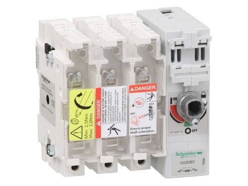 Schneider Electric Gs2n, 3P, 750 V, 8 Kv, 50/60 Hz, 200 A, 850 °C