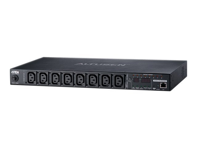 Aten Pe8108 - Strømfordelerenhet (Kan Monteres I Rack) - 2.4 Kw - Ethernet 10/100 - Inngang: Iec 60320 C14 - Utgangskontakter: 8