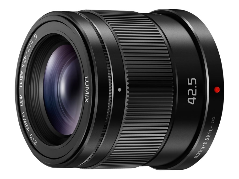 Panasonic Lumix H-Hs043e - Telefotoobjektiv - 42.5 Mm - F/1.7 G - Micro Four Thirds - For Lumix Dc-Bgh1  Lumix G Dc-G100, G110, G90, Gf10, Gf90, Gh5m