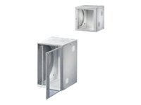Rittal Flatbox - Skap - Veggmonterbar - Ral 7035 - 9U - 19"