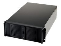 Fantec Tcg-4860X07-1 - Rackmonterbar - 4U - Utvidet Atx (E-Atx) - Ingen Strømforsyning - Svart