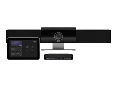 Poly Studio Medium Room Bundle - For Zoom Rooms - Videokonferansesett (Poly Studio Usb-Videobar, Poly Tc10-Berøringskontroller, Hp Mini Conferencing