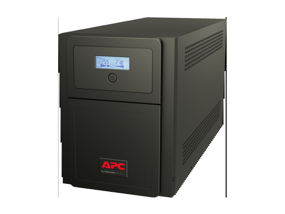 Apc Easy Ups Smv Smv3000cai - Ups - Ac 220/230/240 V - 2100 Watt - 3000 Va - 4 X Batteri - 9 Ah - Rs-232, Usb - Utgangskontakter: 6