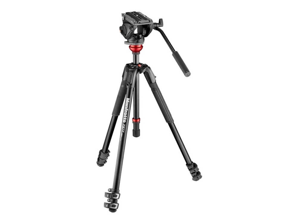 Manfrotto Mvk500190xv - Tripod - Med Manfrotto Mvh500ah
