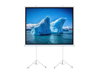 Art T140 - Projeksjonsskjerm Med Ben - Tripod/Stand Mountable - 140" (356 Cm) - 1:1 - Matte White