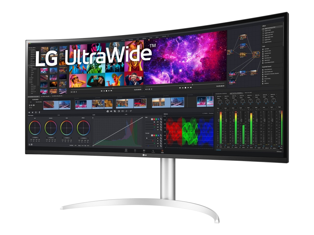 Lg 40Wp95c-W, 100.8 Cm (39.7"), 5120 X 2160 Pixels, 5K Ultra Hd, 5 Ms, Black
