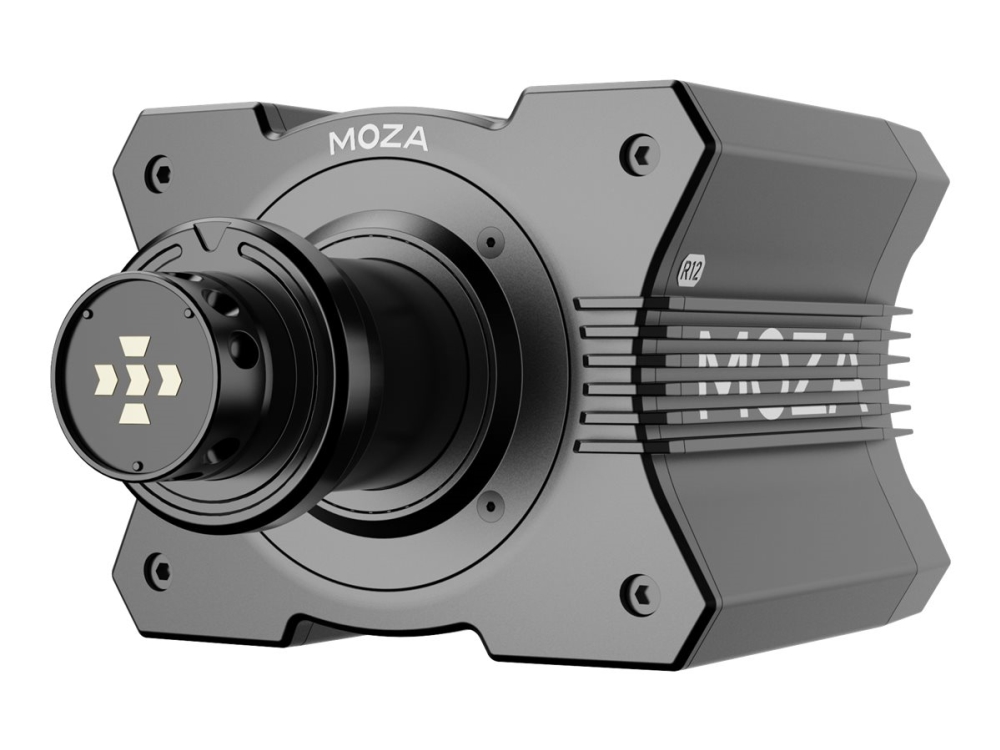 Moza Racing R12 - Rattfestebase For Spillkontroll - Direkte Kjøring - Svart