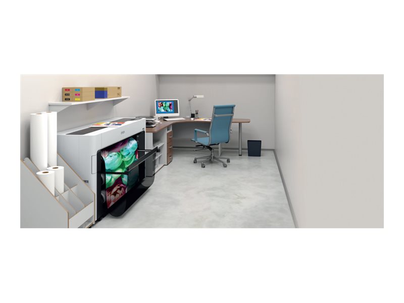 Epson Surecolor Sc-P6500e - 24" Storformatsskriver - Farge - Ink-Jet - Rull (61 Cm) - 1200 X 2400 Dpi - Inntil 2 Spm (Mono) / Inntil 2 Spm (Farge) -