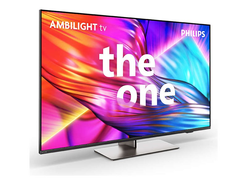 Philips The One 50Pus8949 - 50" Diagonalklasse Led-Bakgrunnsbelyst Lcd Tv - Smart Tv - Titan Os - 4K Uhd (2160P) 3840 X 2160 - Hdr - Antrasittgrå