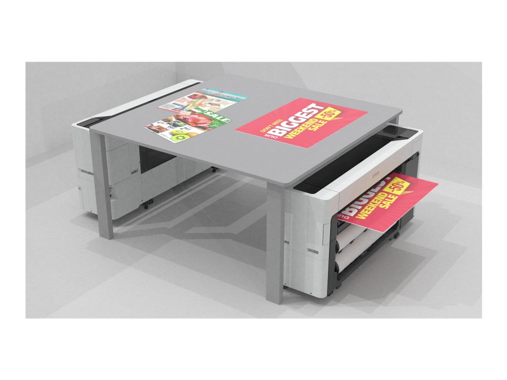 Epson Surecolor Sc-T3700e - 24" Storformatsskriver - Farge - Ink-Jet - Rull (61 Cm) - 2400 X 1200 Dpi - 2.64 Pin - Inntil 130 Kvm/Time (Mono) / Innti