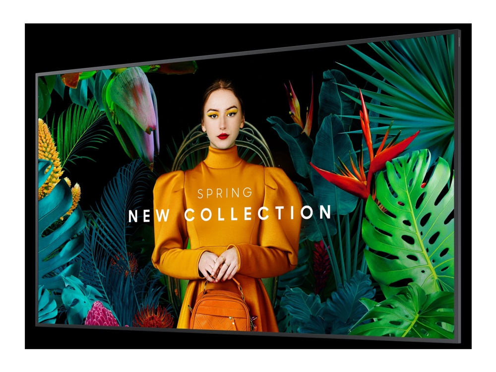 Samsung Qb85c - 85" Diagonalklasse (84.5" Synlig) - Qbc Series Led-Bakgrunnsbelyst Lcd-Skjerm - Intelligent Skilting - Tizen Os - 4K Uhd (2160P) 3840