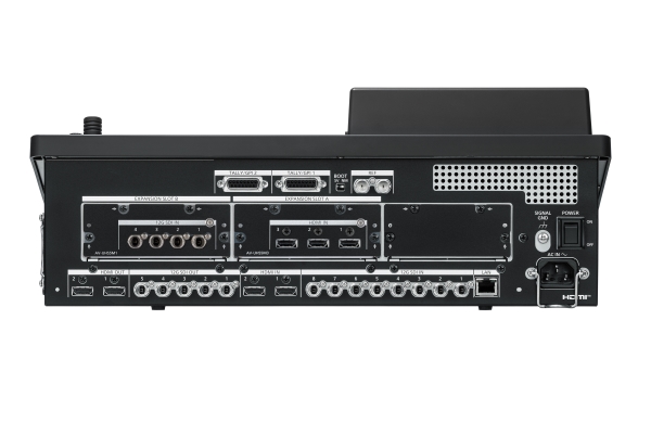 Panasonic Av-Uhs500ej - Kompakt 4K Uhd Levende Bildemikser Med 7" Lcd-Skjerm (12G Sdi / 3G-Sdi / Hdmi-Støtte | 8X Innganger Og 7X Utganger) - I Svar