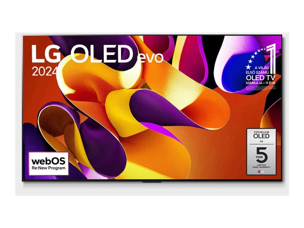 Lg Oled65g42lw - 65" Diagonalklasse G4 Series Oled Tv - Oled Evo - Smart Tv - Webos - 4K Uhd (2160P) 3840 X 2160 - Hdr