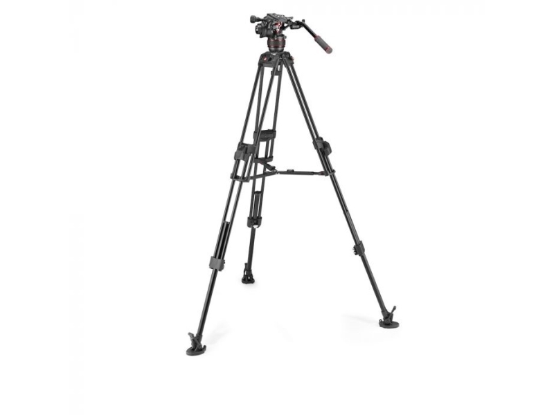 Manfrotto Nitrotech 608, 3 Ben, Sort, 173 Cm, 6,1 Kg