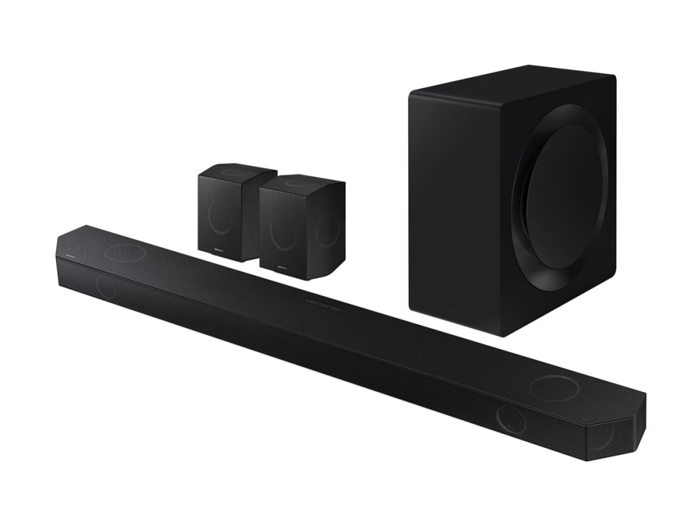 Samsung Hw-Q990d - Q-Series - Lydplankesystem - For Hjemmeteater - 11.1.4-Kanal - Trådløs - Bluetooth, Wi-Fi - Appstyrt - 656 Watt (Total) - Grafitts