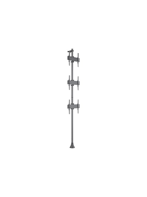 Multibrackets M Pro Series Floor to Wall Mount MBFW3U 90 kg 65" From 100 x 100 mm