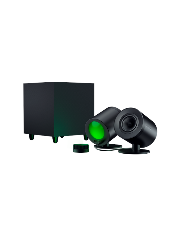 Razer NOMMO V2 PRO - 2.1 kanaler - Svart